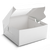 Cake Box for 2kg - 12x12x5" - White