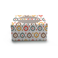Cake Box for 0.5kg - 7x7x4inch - Multicolour Ikat